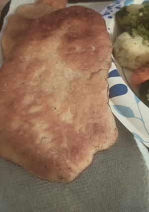 A picture of Tahini Fried Bread.