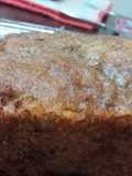 Budín integral de banana y coco
