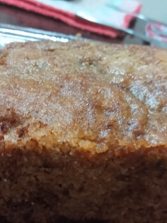 Una foto de Budín integral de banana y coco