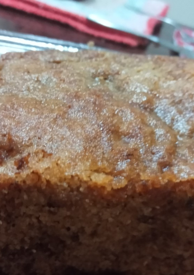 Una foto de Budín integral de banana y coco