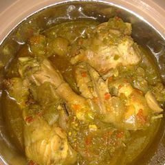 A picture of Chicken soup.