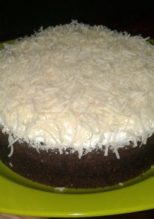Foto resep Brownies kukus topping keju