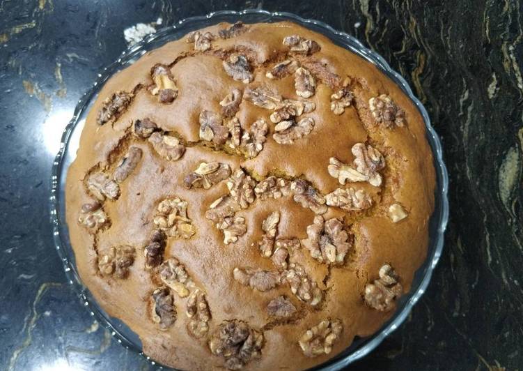 Bizcocho calabaza y nueces