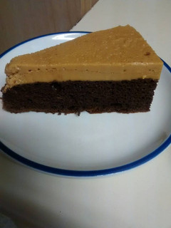 Una foto de Chocoflan de cajeta