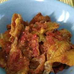 Balado Ikan Asin Terbang রেসিপির প্রধান ছবি