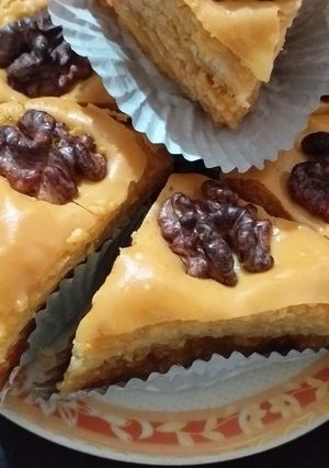 صورة لوصفة بقلاوة الجزائر 🇩🇿