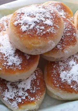 O poză a rețetei Gogoși umplute la cuptor.