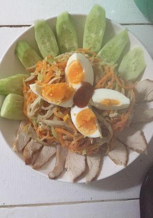 Hình của món Salad keto.
