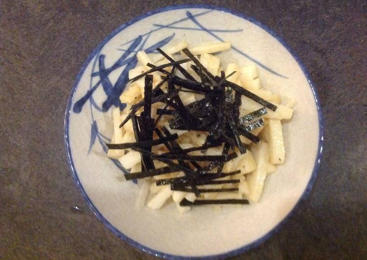 Easy Way to Make Favorite Chinese yam with vinegar and soy sauce