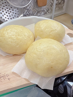 寵物鮮食 地瓜饅頭 的食譜成品照片