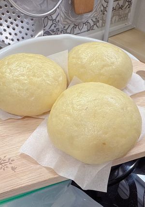 寵物鮮食 地瓜饅頭 的食譜成品照片