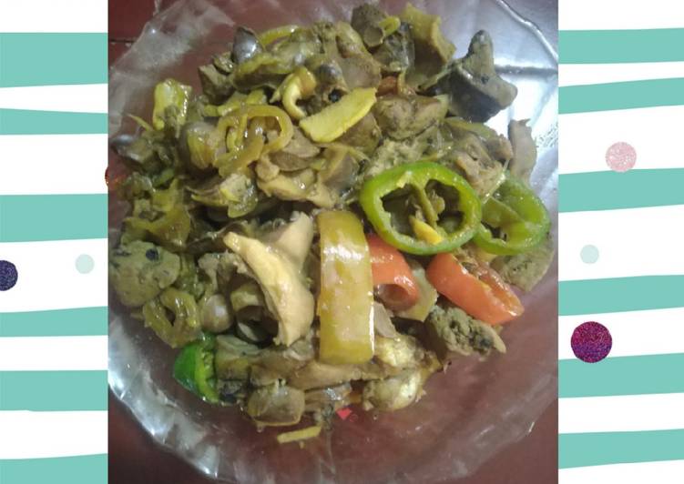 Langkah Mudah untuk memasak Tumis Ati AmpeLa aLa aku, Enak