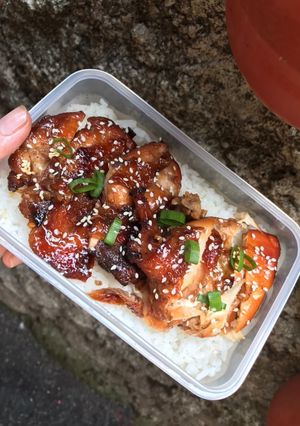 Foto resep Soy Honey Glazed Chicken