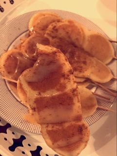 صورة لوصفة بان كيك نانه السينابون ✨