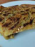 "Crepe" de mazorca🌽con queso🧀 y dulce de guayaba🥞