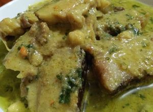 Foto resep Gulai lemak babi daun jinten (non halal)