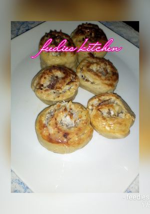 A picture of Coconut rolls.