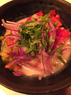 Una foto de Ceviche de Huachinango para la cuaresma