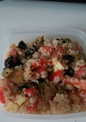 Una foto de Ensalada de quinoa