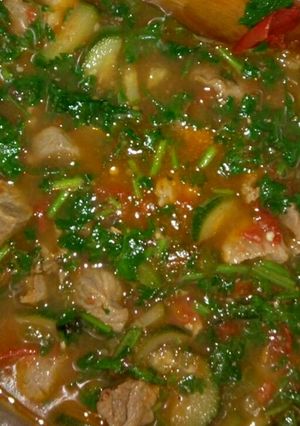 A picture of Beef stew.