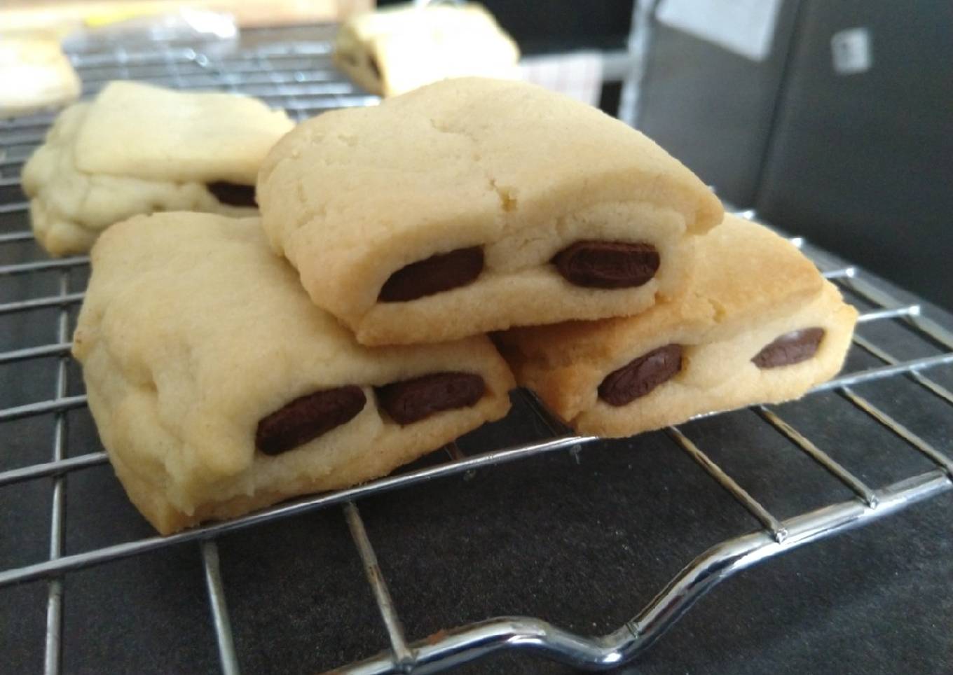 Sablé façon pain au chocolat