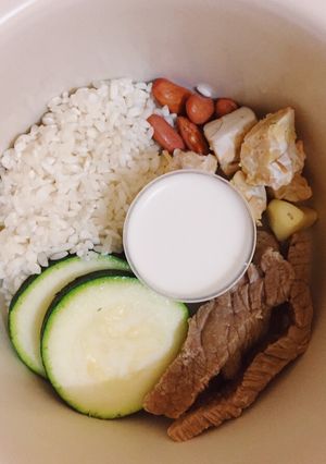 Foto resep MPASI Bayi 7 Bulan“Bubur Santan Daging”