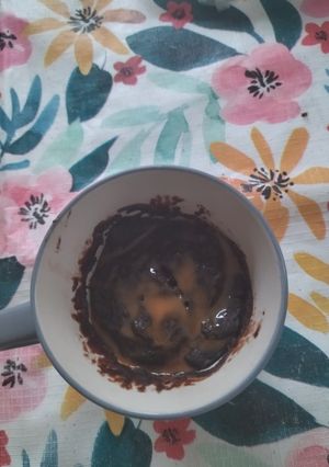 Csokis bögrés süti🍫☕ recept fotója