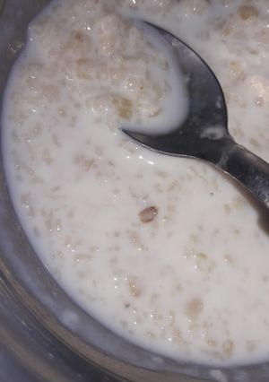 Una foto de Avena con leche cremosa ! 👏