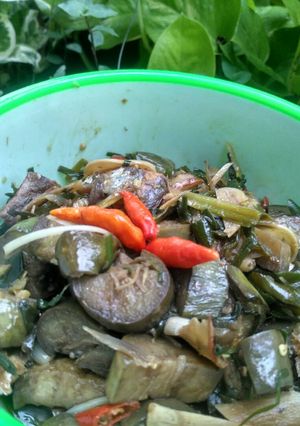 Foto resep Klotok terong dcabein
