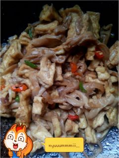Foto resep Tumis Tahu Jamur Tiram