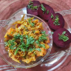 A picture of Spicy Stir fry Cabbage.