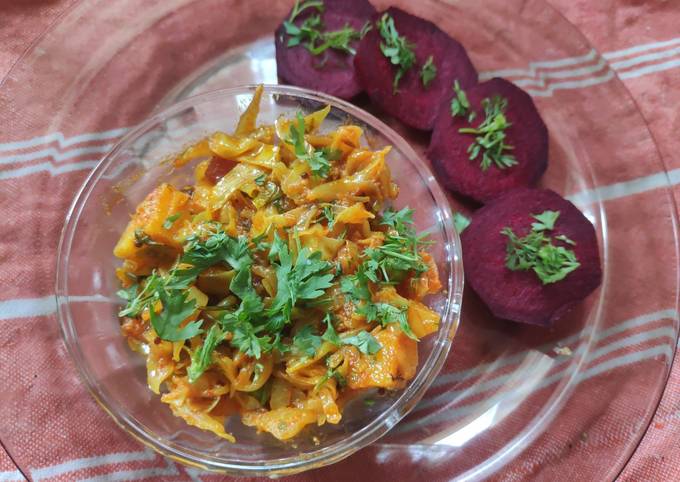 Spicy Stir fry Cabbage Recipe by Anoli Vinchhi - Cookpad