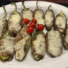 A picture of Mushroom Stuffed Jalapeños.