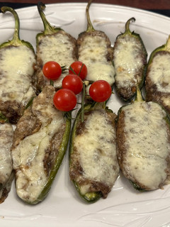 A picture of Mushroom Stuffed Jalapeños.