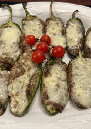 A picture of Mushroom Stuffed Jalapeños.