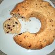 Queque de avena y cranberries