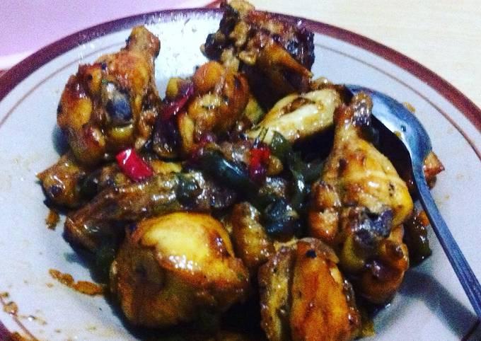 Ayam kecap ala keluarga ikhwan