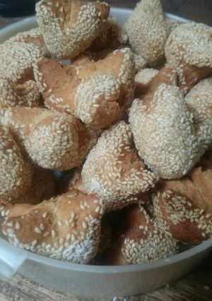 Foto resep Onde-onde kering (ketawa)