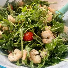 A picture of Arugula Shrimp Salad.