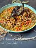 Usus Ayam Masak Kecap Pedas