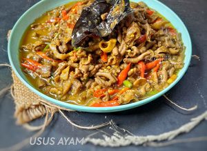 Foto resep Usus Ayam Masak Kecap Pedas