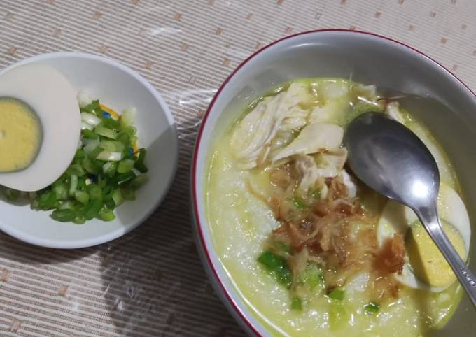 Cara bikin Bubur Ayam Kuah Kuning Praktis Cara bikin Bubur Ayam Kuah Kuning Praktis