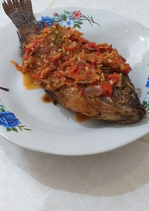 Foto resep Pecak Ikan Mujair ala Betawi