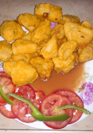 A picture of Deep fried potatoes...
