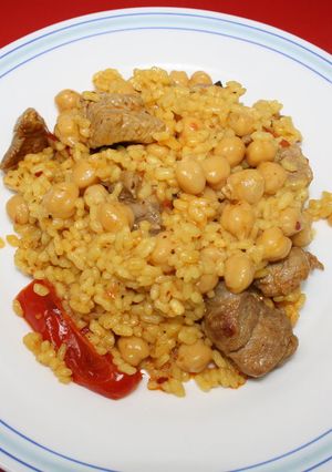 Foto principal de Arroz con magro y garbanzos