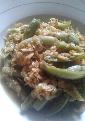 Foto resep Tumis terong udang papai