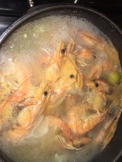 صورة لوصفة جمبري 🍤 وشوربته ولا اروع