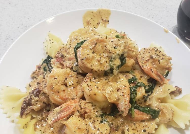 Recipe of Homemade Tuscan shrimp