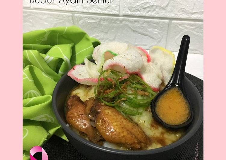 Rahasia Membuat 226. Bubur Ayam Semur #PahlawanDapur, Bikin Ngiler