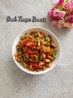Foto resep 599. Orek Tempe Buncis